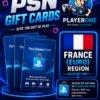 PSN DIGITAL GIFT CARDS (FR)