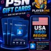 PSN DIGITAL GIFT CARDS (US)