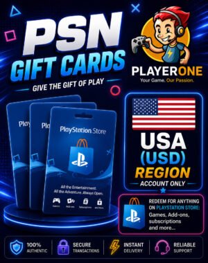 PSN DIGITAL GIFT CARDS (US)